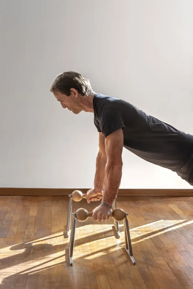 Exercice sur les parallel bars
