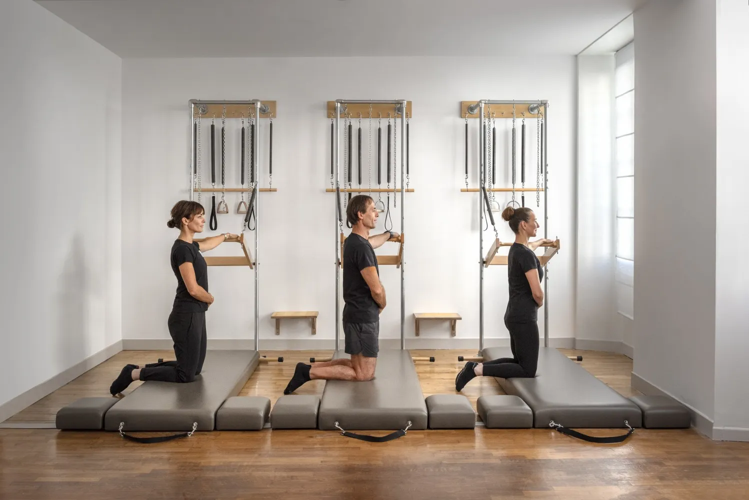 Élèves en formation aux Wall Units