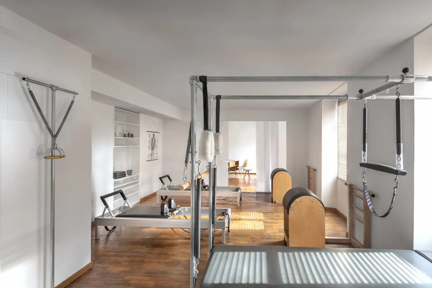Le studio Be Pilates, équipé d'appareils Gratz